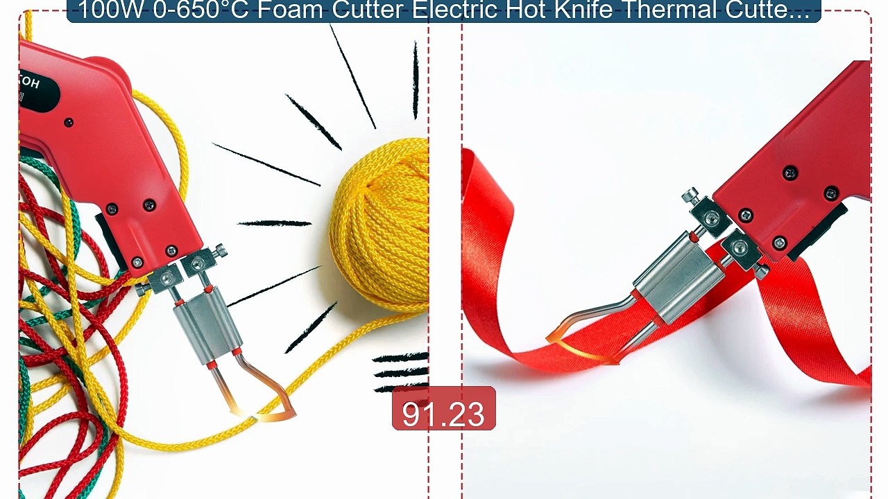 100W 0-650°C Foam Cutter Electric Hot Knife Thermal Cutter Hand He... -- Best Deal 2026 | Shop Now!