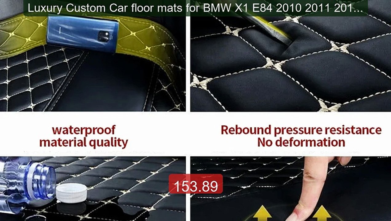 Luxury Custom Car floor mats for BMW X1 E84 2010 2011 2012 ... -- Top Pick 2026 | Unbeatable Price!