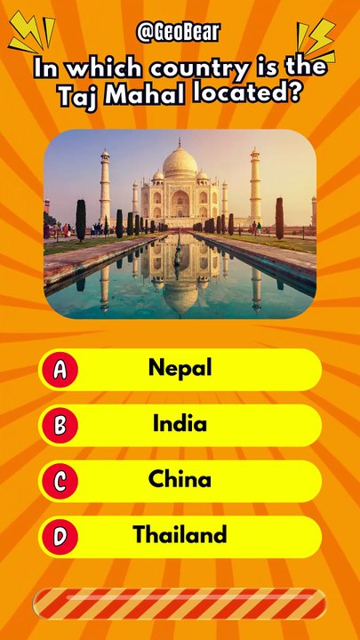 Where Is the Taj Mahal Located? 🌍 (Only Geography Experts Get It Right)