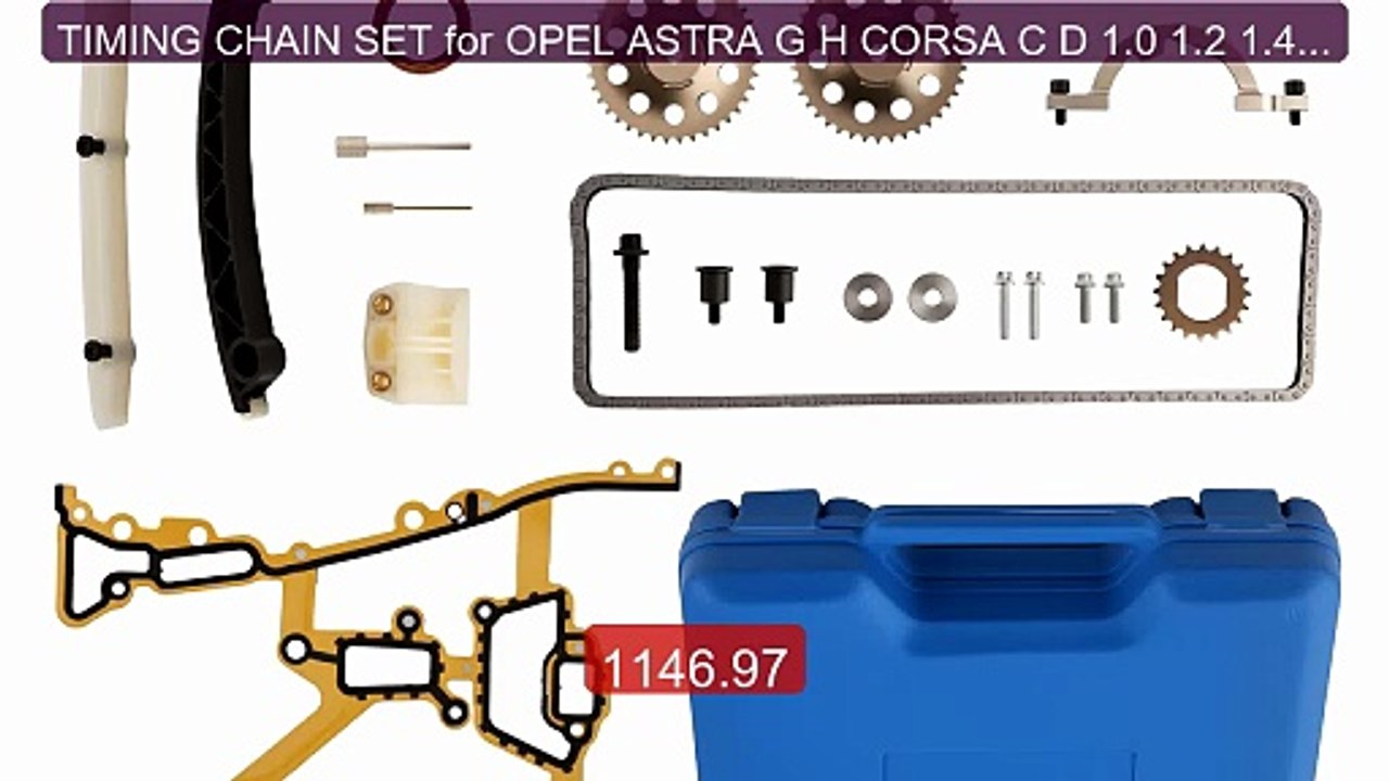 TIMING CHAIN SET for OPEL ASTRA G H CORSA C D 1.0 1.2 1.4L & ... -- Amazing Value 2026 | Must Have!