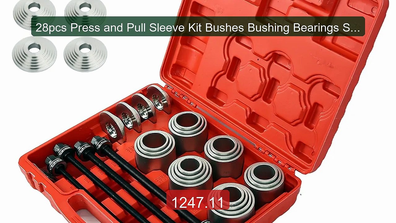 28pcs Press and Pull Sleeve Kit Bushes Bushing Bearings Seals ... -- Hot Deal 2026 | Limited Offer!