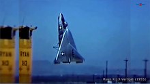 L'avion qui décollait à la verticale ! Incroyable X 13 !