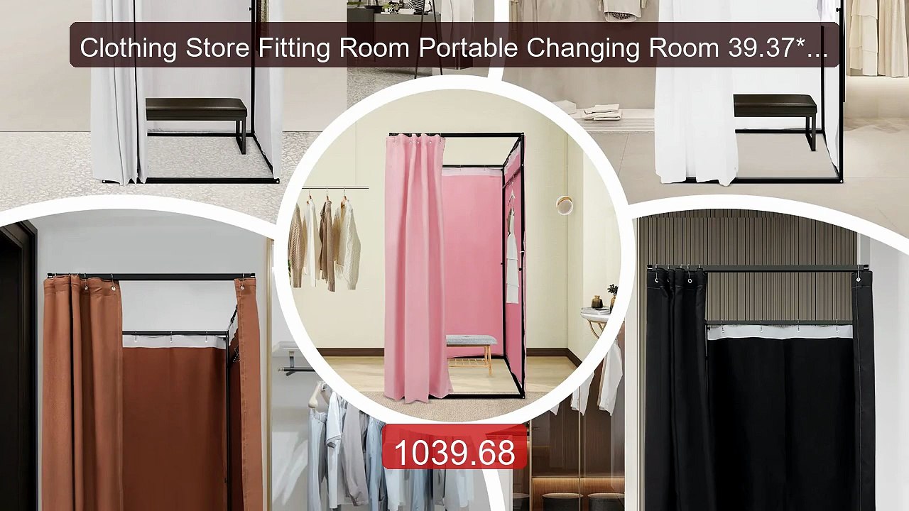 Clothing Store Fitting Room Portable Changing Room 39.37*39.37... -- Hot Deal 2026 | Limited Offer!