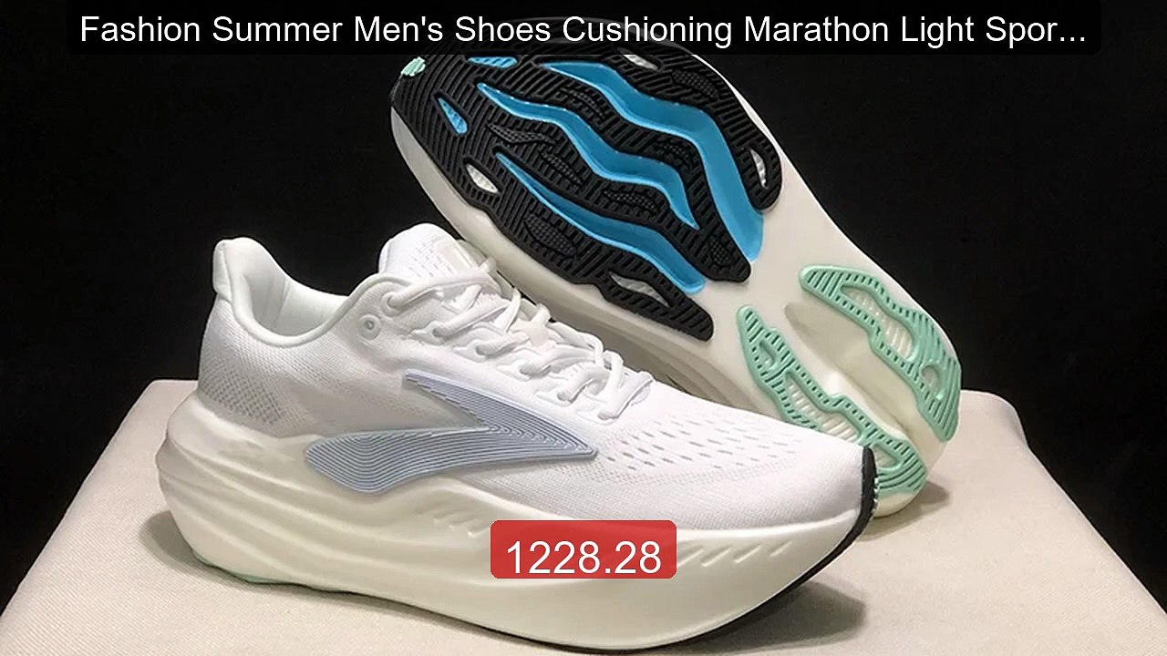 Fashion Summer Men's Shoes Cushioning Marathon Light Sports Sneake... -- Best Deal 2026 | Shop Now!