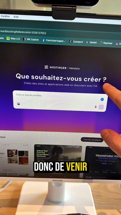 Tu vas pouvoir travailler pour toi