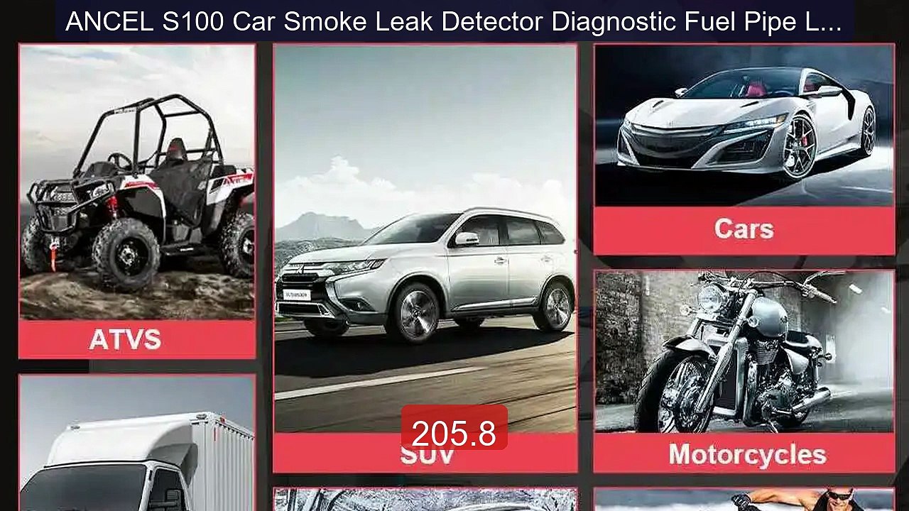 ANCEL S100 Car Smoke Leak Detector Diagnostic Fuel Pipe Leak Teste... -- Best Deal 2026 | Shop Now!