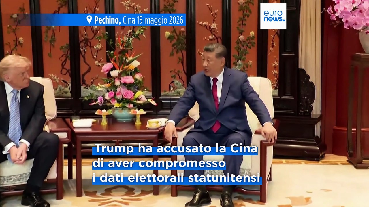 Usa, ombre sulle elezioni di midterm: Trump accusa la Cina di interferenze nella tornata del 2020