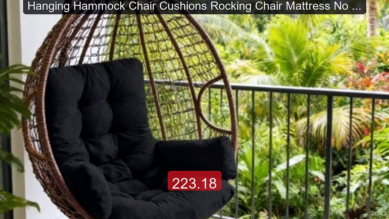 Hanging Hammock Chair Cushions Rocking Chair Mattress No Chai... -- Amazing Value 2026 | Must Have!