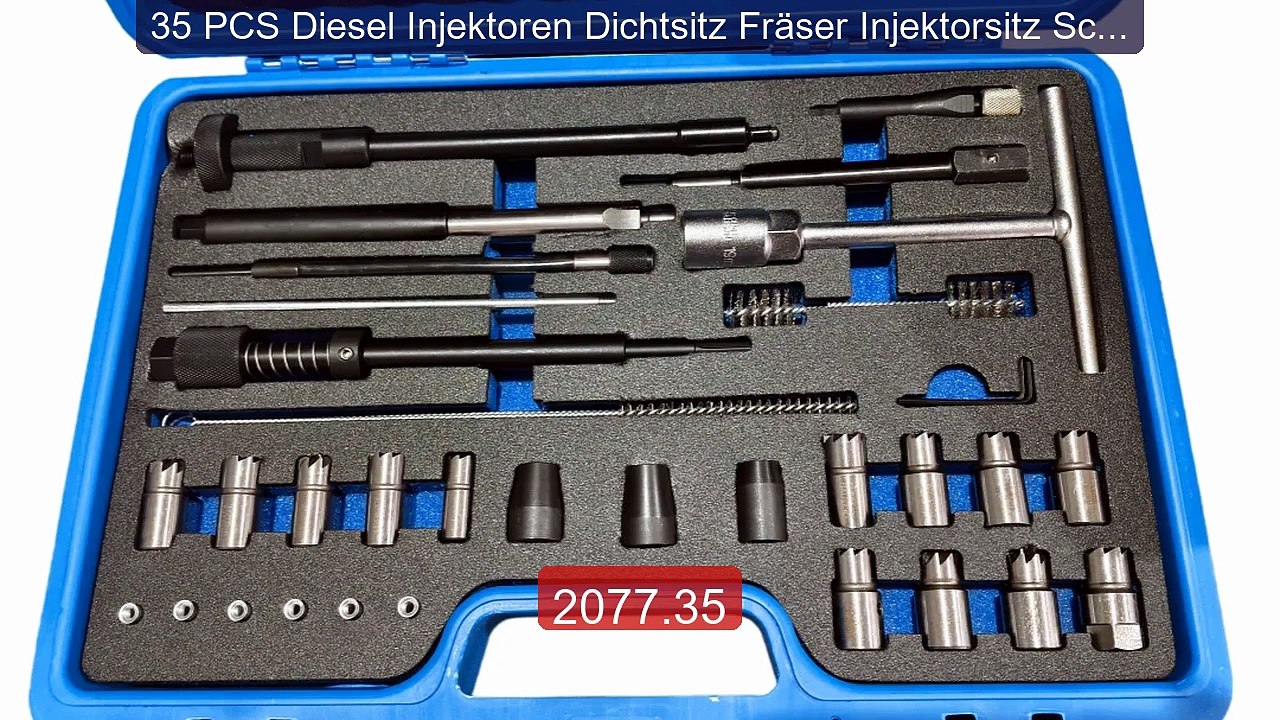 35 PCS Diesel Injektoren Dichtsitz Fräser Injektorsitz Schacht Rei... -- Best Deal 2026 | Shop Now!