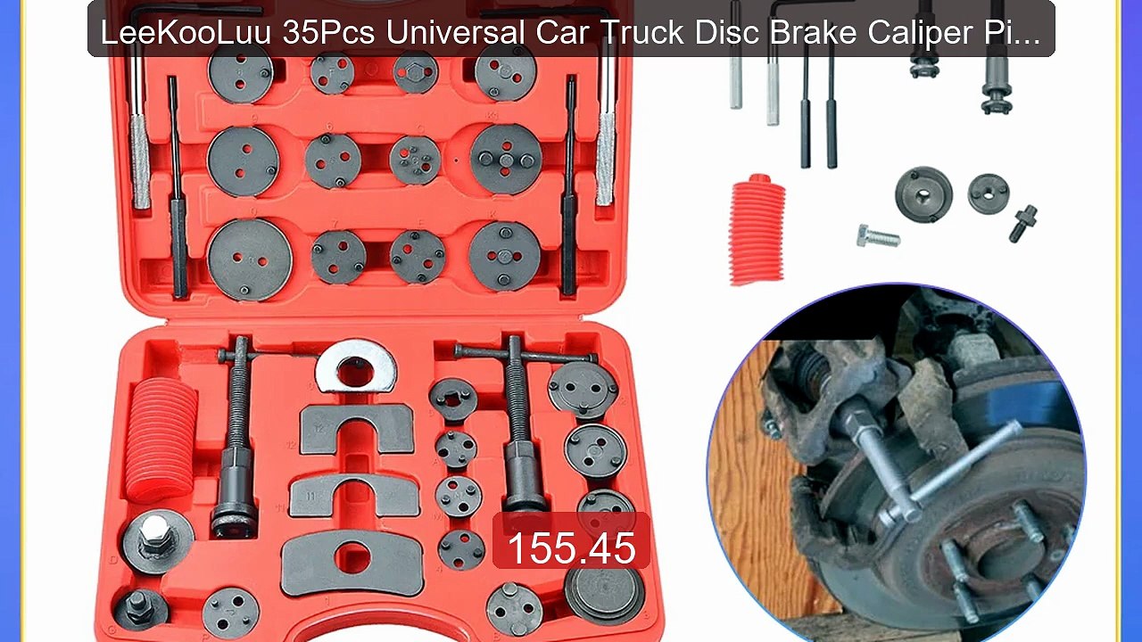 LeeKooLuu 35Pcs Universal Car Truck Disc Brake Caliper Piston... -- Amazing Value 2026 | Must Have!