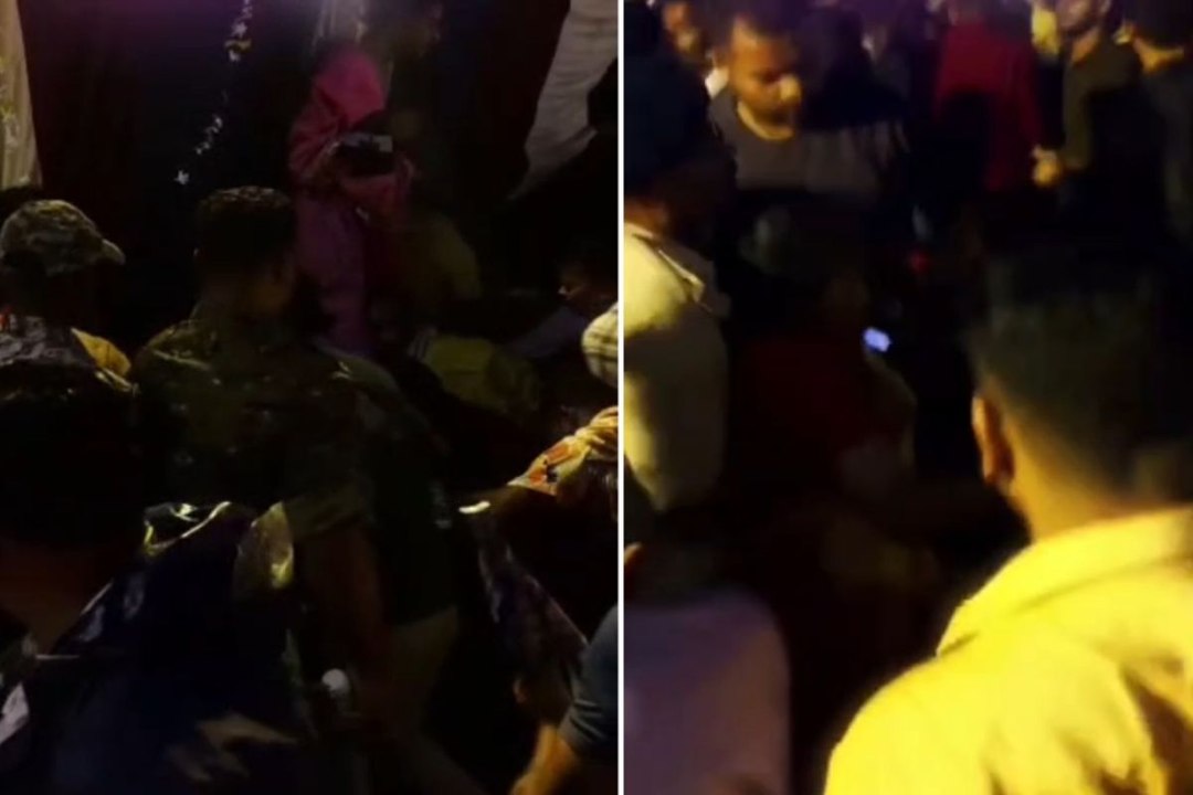 रथ के पहिए के नीचे आई बुजुर्ग महिला