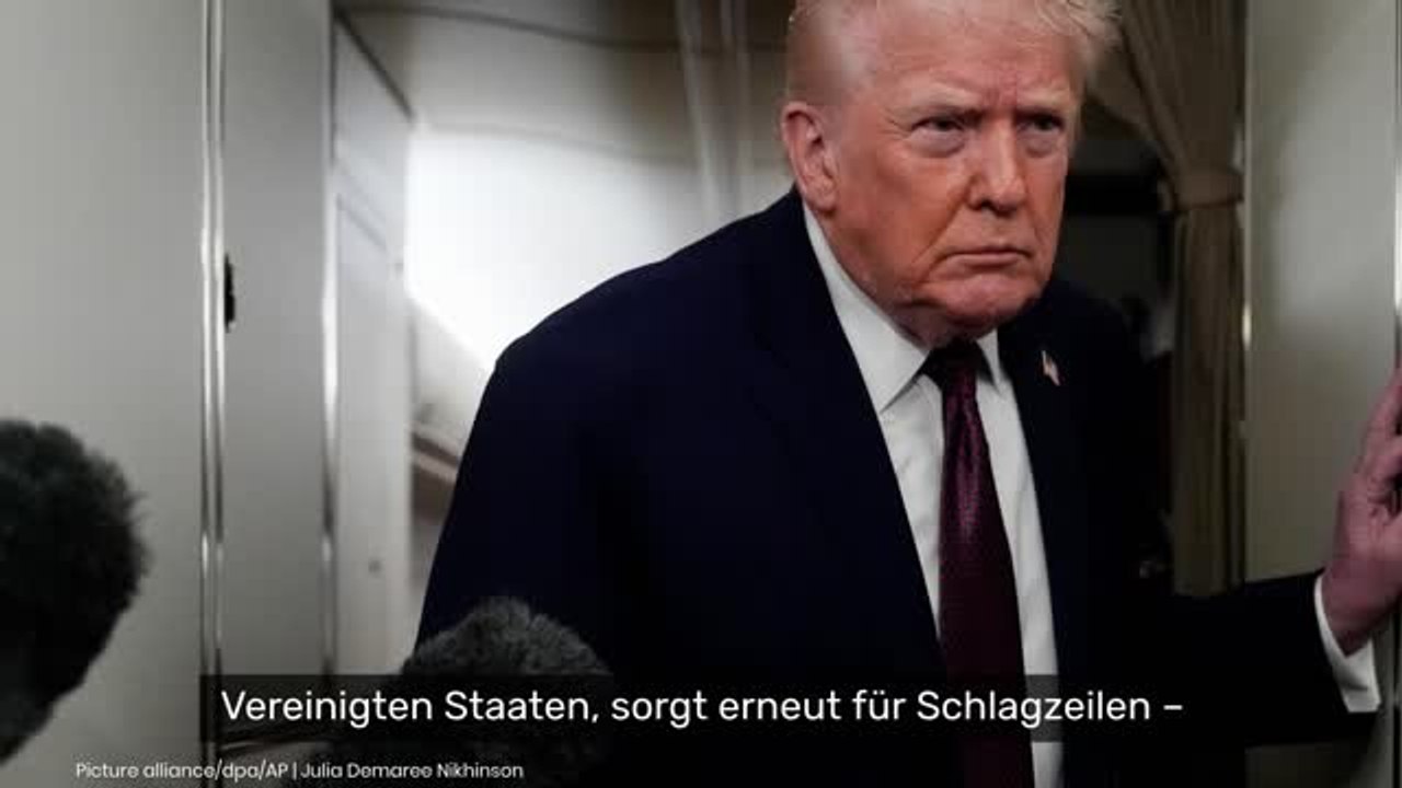 Donald Trump von Müdigkeit übermannt: US-Präsident schläft während Lobeshymne vor laufender Kamera ein