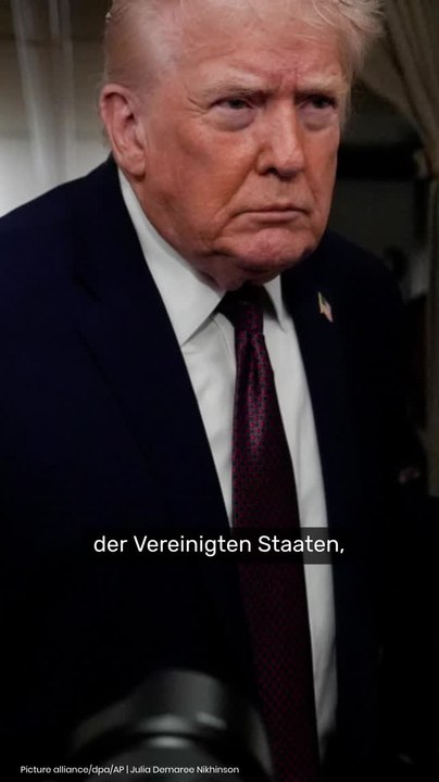 No Glomex Donald Trump von Müdigkeit übermannt: US-Präsident schläft während Lobeshymne vor laufender Kamera ein