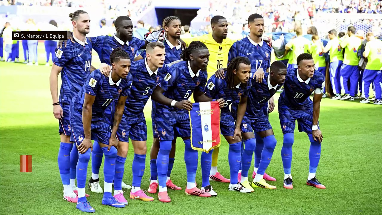 Les couleurs des maillots pour la petite finale de la Coupe du monde entre la France et l'Angleterre dévoilées - Foot - Coupe du monde 2026