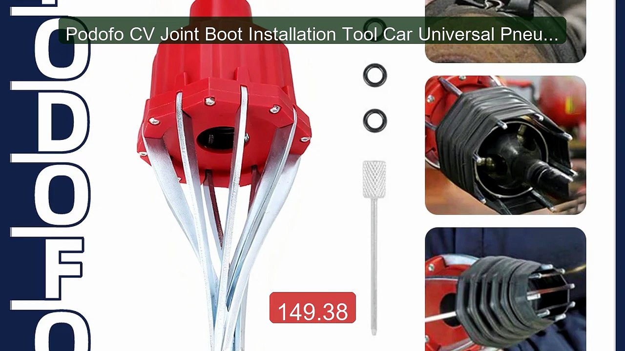 Podofo CV Joint Boot Installation Tool Car Universal Pneumati... -- Amazing Value 2026 | Must Have!