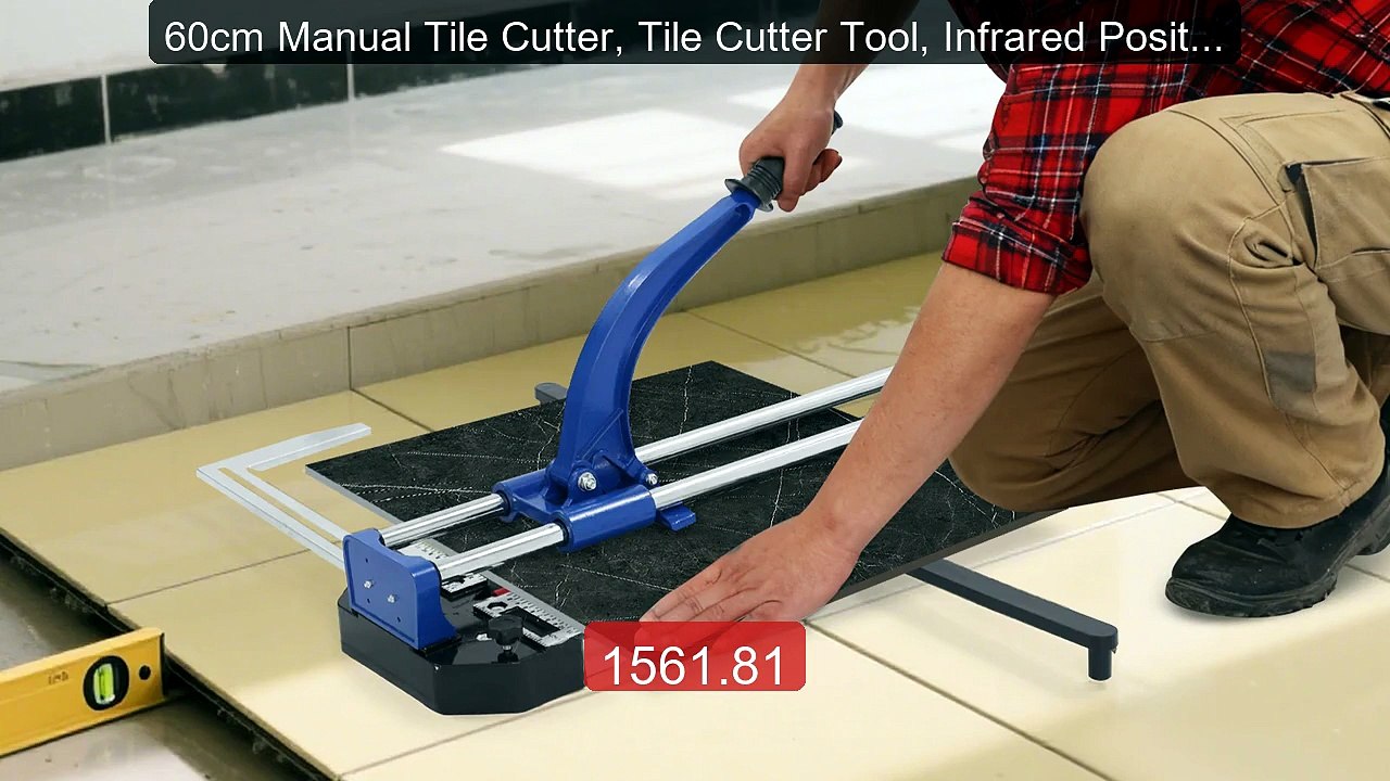 60cm Manual Tile Cutter, Tile Cutter Tool, Infrared Positionin... -- Best Buy 2026 | Great Quality!