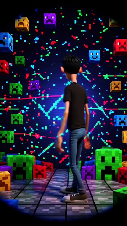 Milo's 3D Pixel Nightmare: Glitch in Retro Gaming World