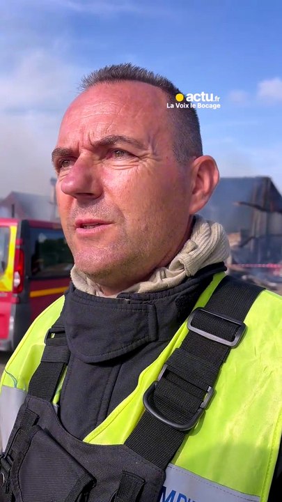 Incendie dans une ferme du Calvados