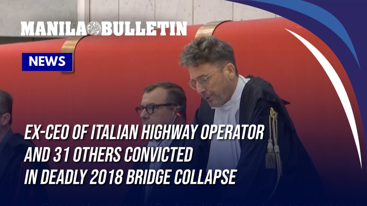Ex-CEO of Italian highway operator and 31 other...