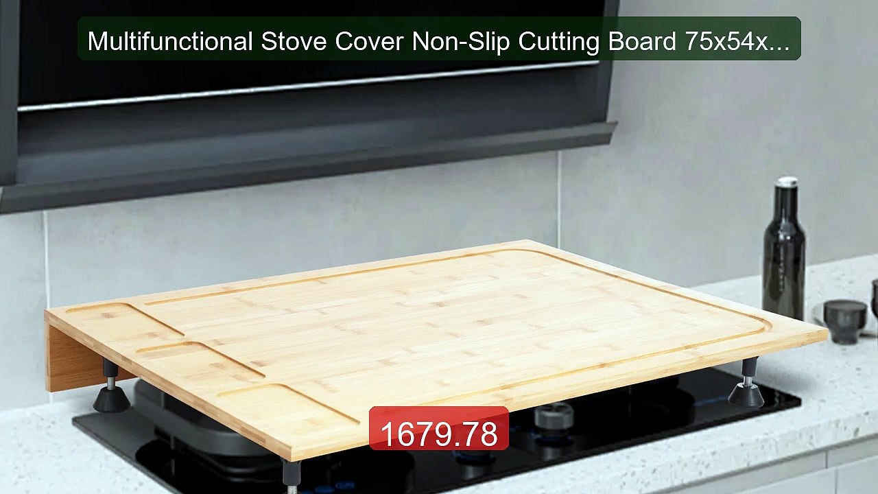 Multifunctional Stove Cover Non-Slip Cutting Board 75x54x10cm Heat... -- Best Deal 2026 | Shop Now!