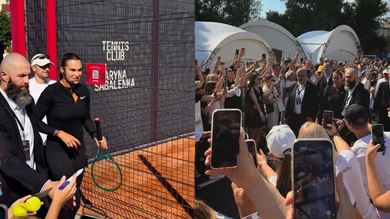 WTA 2026 - Aryna Sabalenka acclamée par des centaines de fans à Minsk