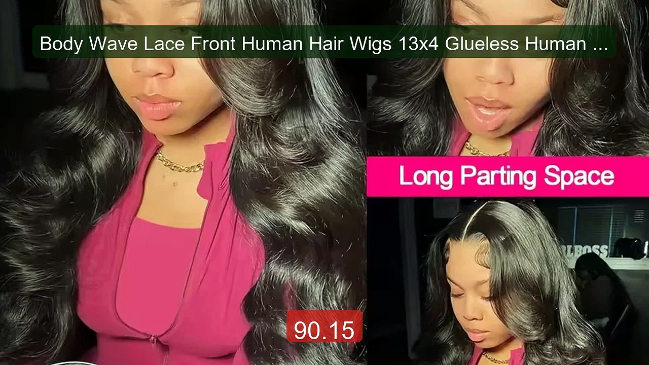 Body Wave Lace Front Human Hair Wigs 13x4 Glueless Human Hair... -- Amazing Value 2026 | Must Have!