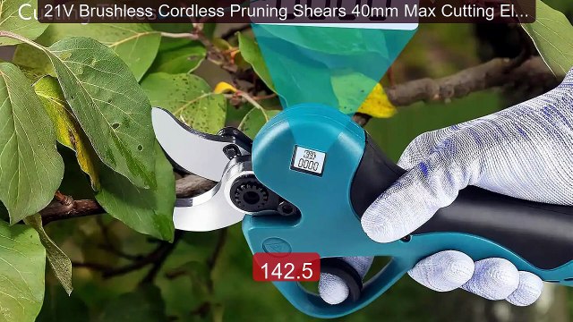 21V Brushless Cordless Pruning Shears 40mm Max Cutting Electric Bra... Top Rated 2026 | Buy Now!