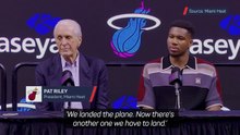 Pat Riley hints at LeBron reunion in Miami