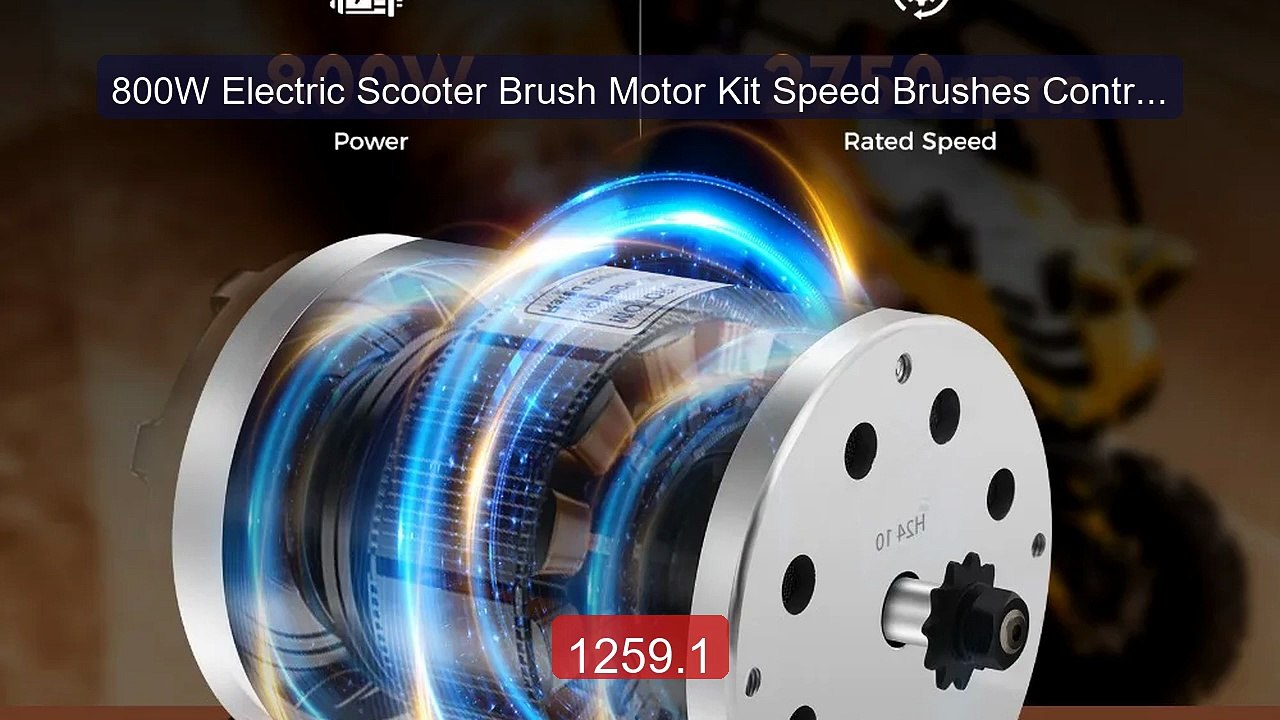 800W Electric Scooter Brush Motor Kit Speed Brushes Controller... -- Hot Deal 2026 | Limited Offer!