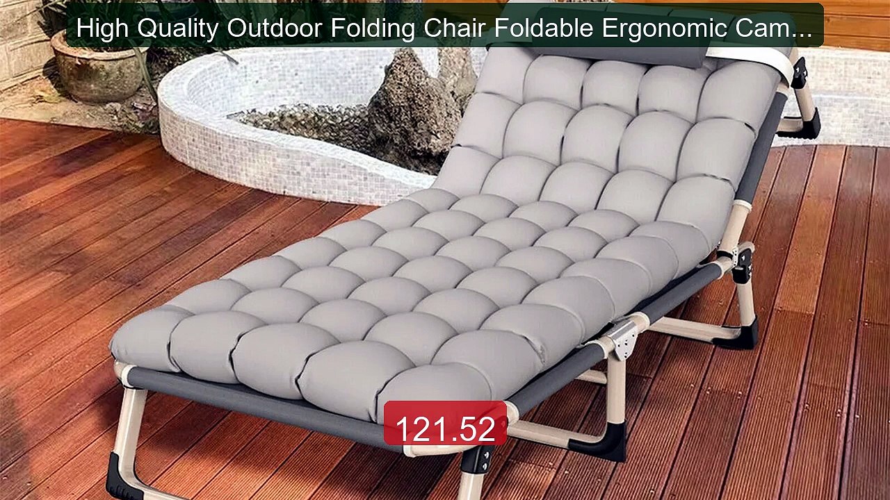 High Quality Outdoor Folding Chair Foldable Ergonomic Camping... -- Amazing Value 2026 | Must Have!