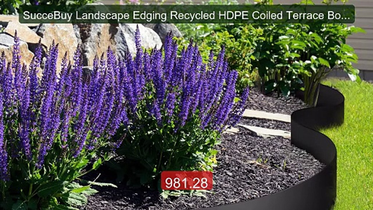 SucceBuy Landscape Edging Recycled HDPE Coiled Terrace Board F... -- Best Buy 2026 | Great Quality!
