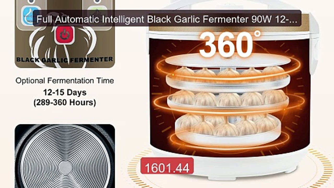 Full Automatic Intelligent Black Garlic Fermenter 90W 12-15 Da... -- Hot Deal 2026 | Limited Offer!