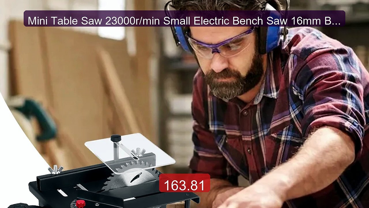 Mini Table Saw 23000r/min Small Electric Bench Saw 16mm Blade Woodw... -- Top Rated 2026 | Buy Now!