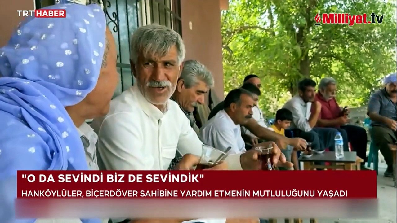 Köylülerden alkışlanacak hareket! Yanan biçerdöver için para topladılar: Eli boş dönse şerefimiz kabul etmezdi