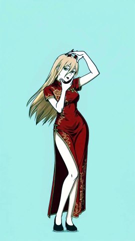 パワー　チャイナ服　レゼダンス
