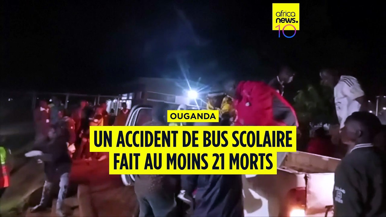 Ouganda : 21 morts dans une sortie de route d'un bus scolaire