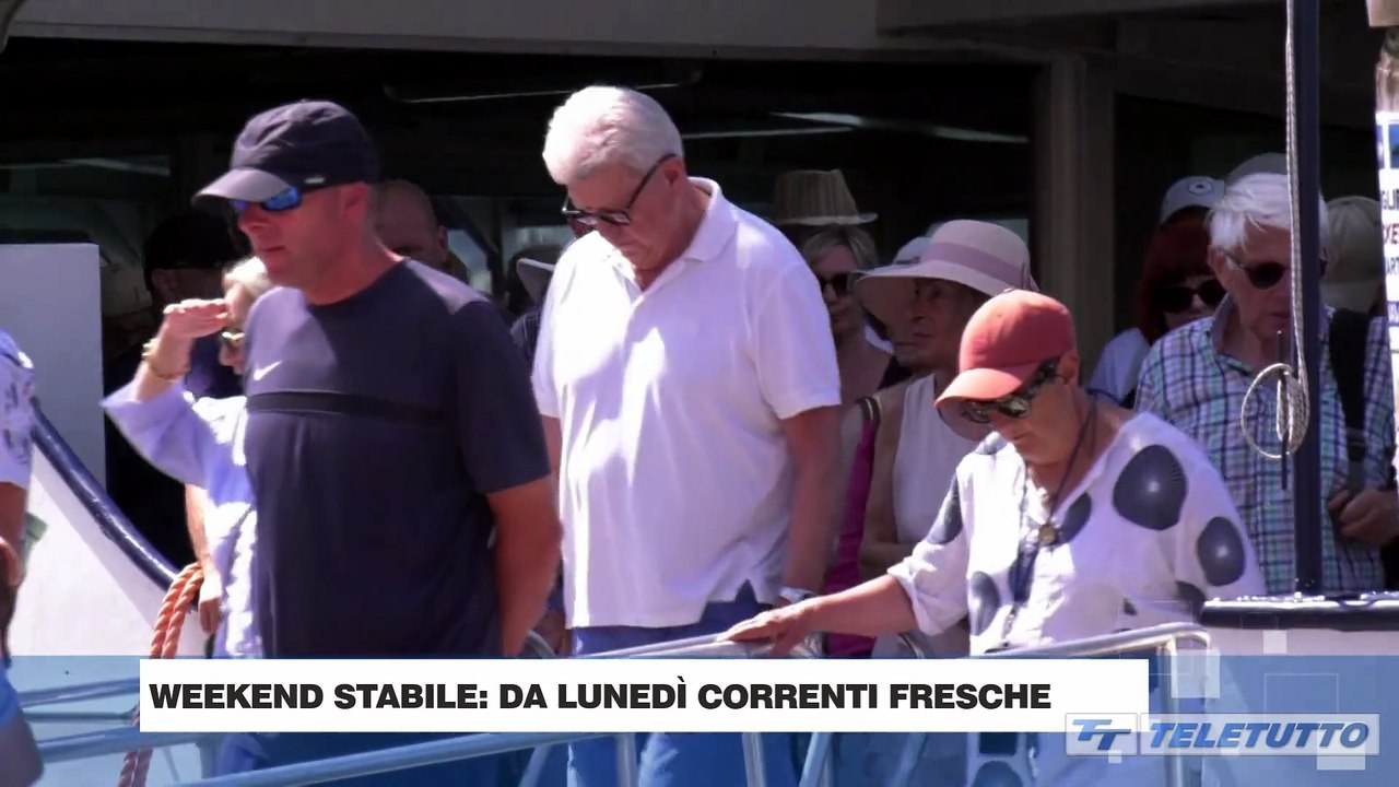 Video News - Meteo stabile nel weekend: da lunedì arrivano correnti fresche