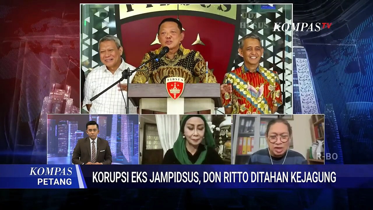 Pakar TPPU & Prof Kiki Soroti Tersangka Don Ritto yang Ditahan soal Kasus Korupsi Eks Jampidsus