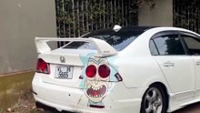 Honda Civic Rick & Morty Edition: 🔥 INSANE Backfire Caught on Camera!"