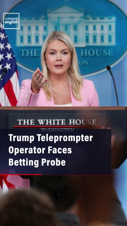 Trump Teleprompter Operator Faces Betting Probe