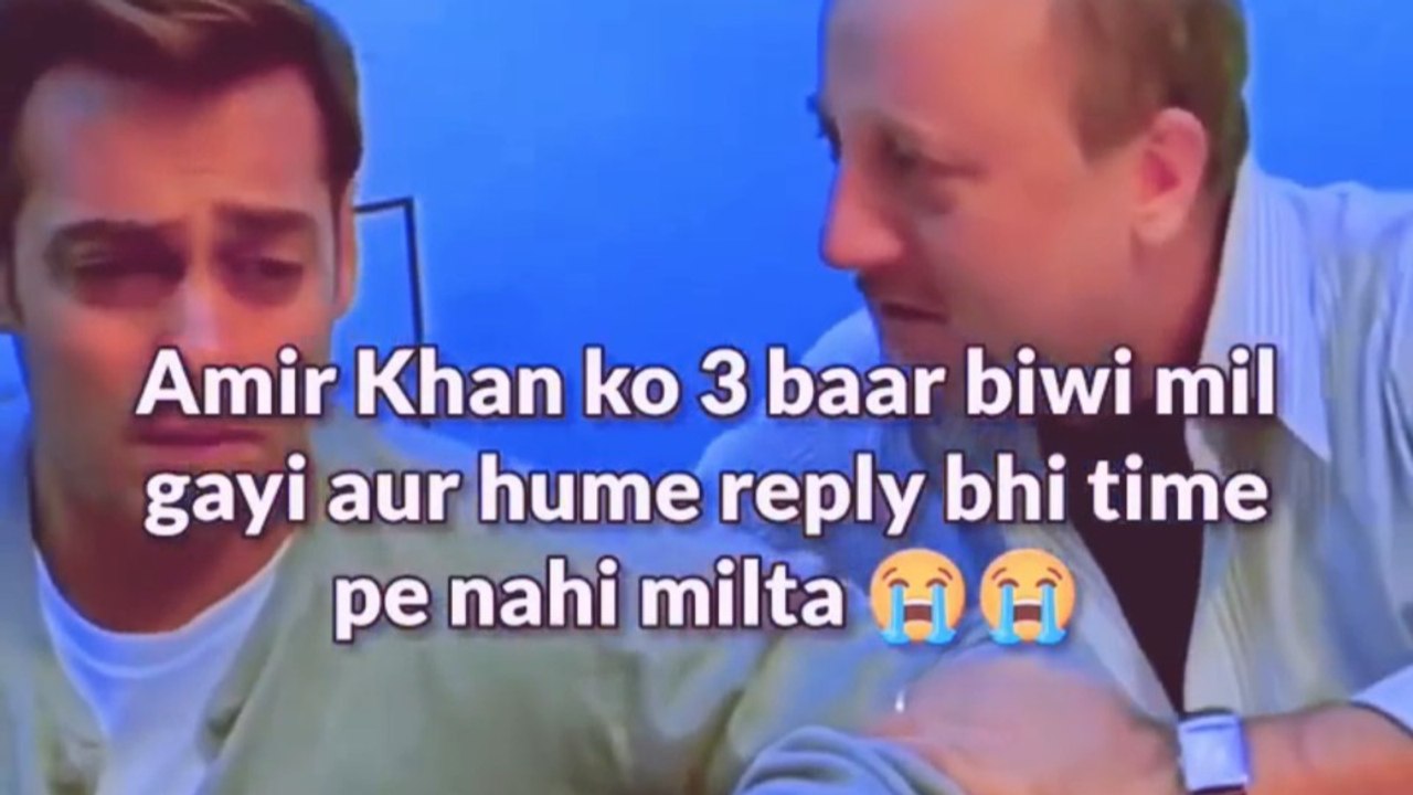 Salman Khan Crying Because We Both Can’t Get a Text Back 😭💀
