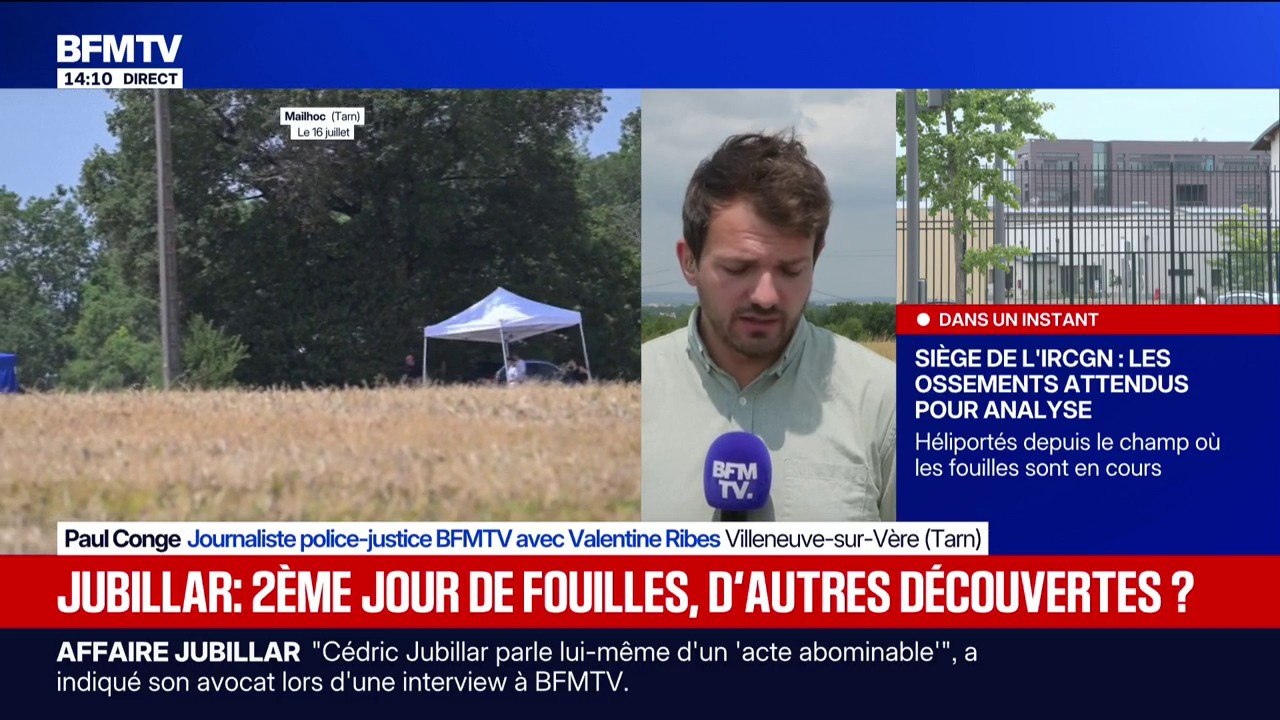 Affaire Jubillar: les fouilles se poursuivent près de Cagnac-les-Mines après la découverte d'ossements