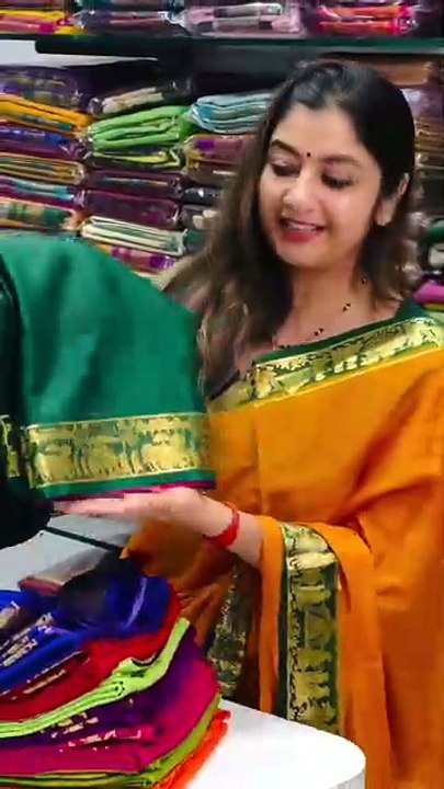 Wear the glory of Mysore Dasara best sarees in India at best price