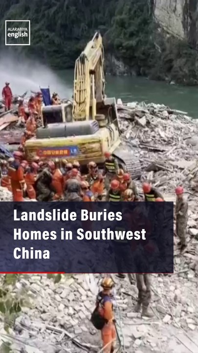 Landslide Buries Homes in Southwest China