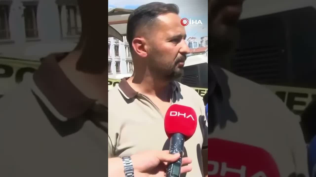 EGO Otobüsü Araçlara ve İş Yerine Çarptı, Vatandaş Son Anda Kurtuldu