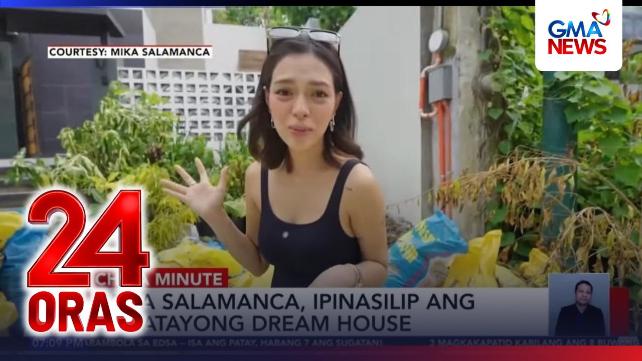 Mika Salamanca, ipinasilip ang ipinatayong dream house | 24 Oras