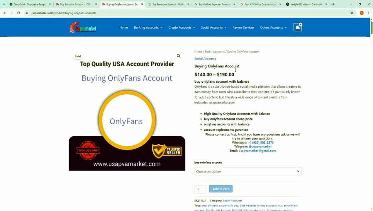 Post %8 Platforms to Buying OnlyFans Account With Balance Safely