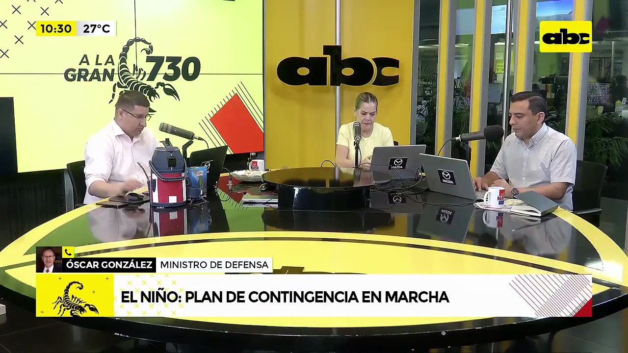 El ministro Óscar González activa el plan contra el Fenómeno de El Niño