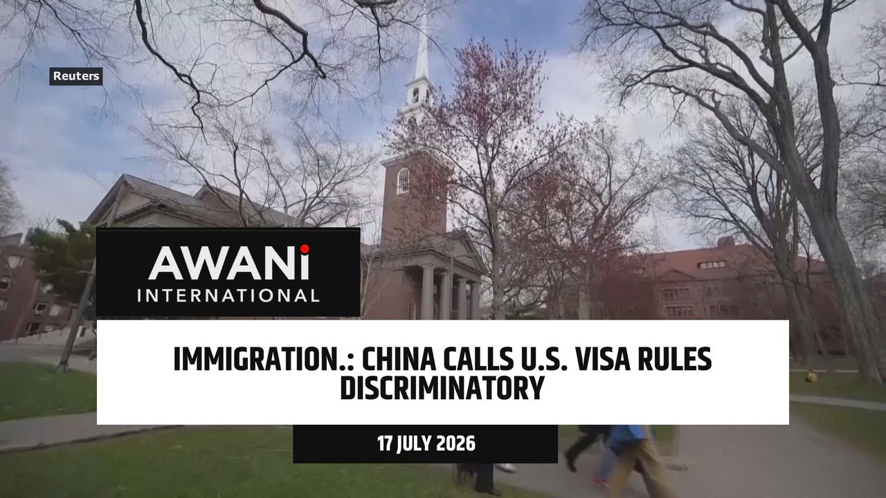 China calls U.S. visa rules discriminatory, threatens countermeasures