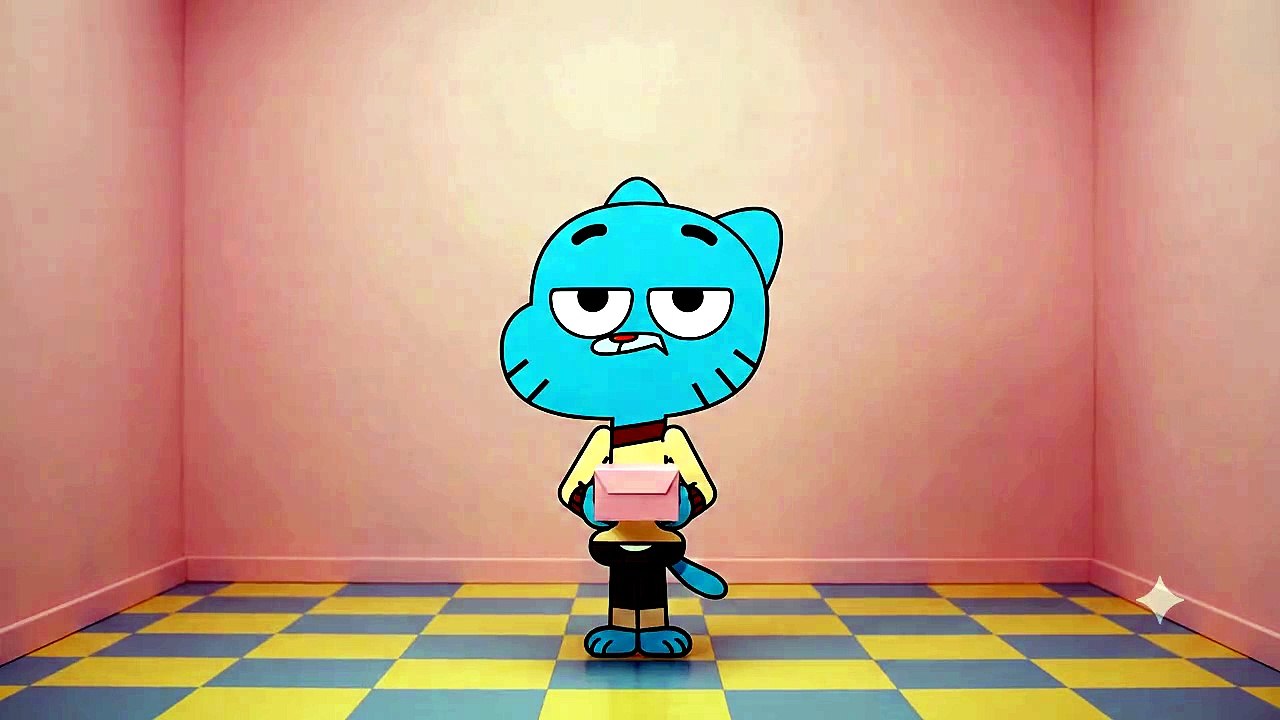 Gumball and Anais Day Promo animation with indie pastel